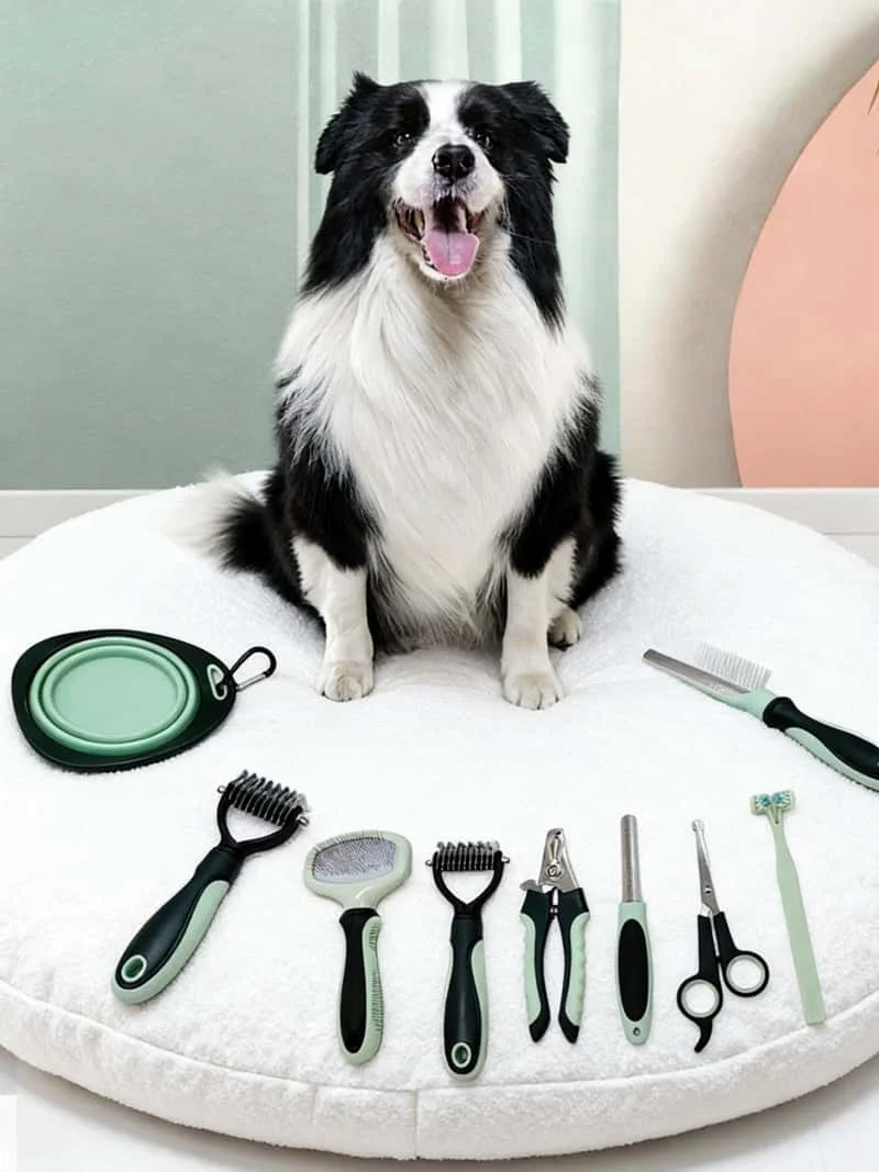 Professional dog grooming tools and equipment