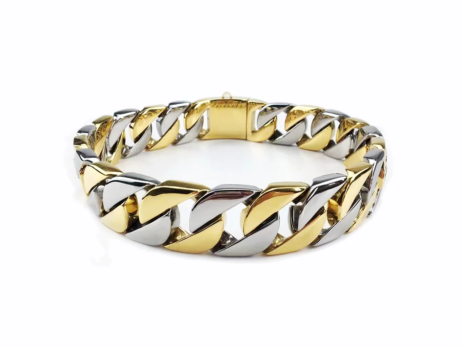 Gold Cuban dog chain collection