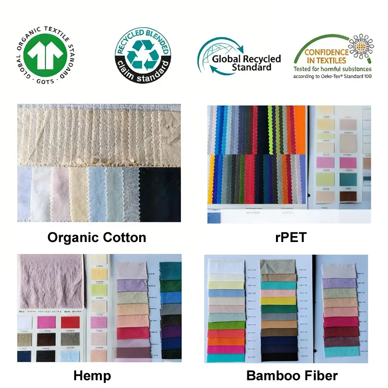 Premium sustainable fabrics and materials for pet products