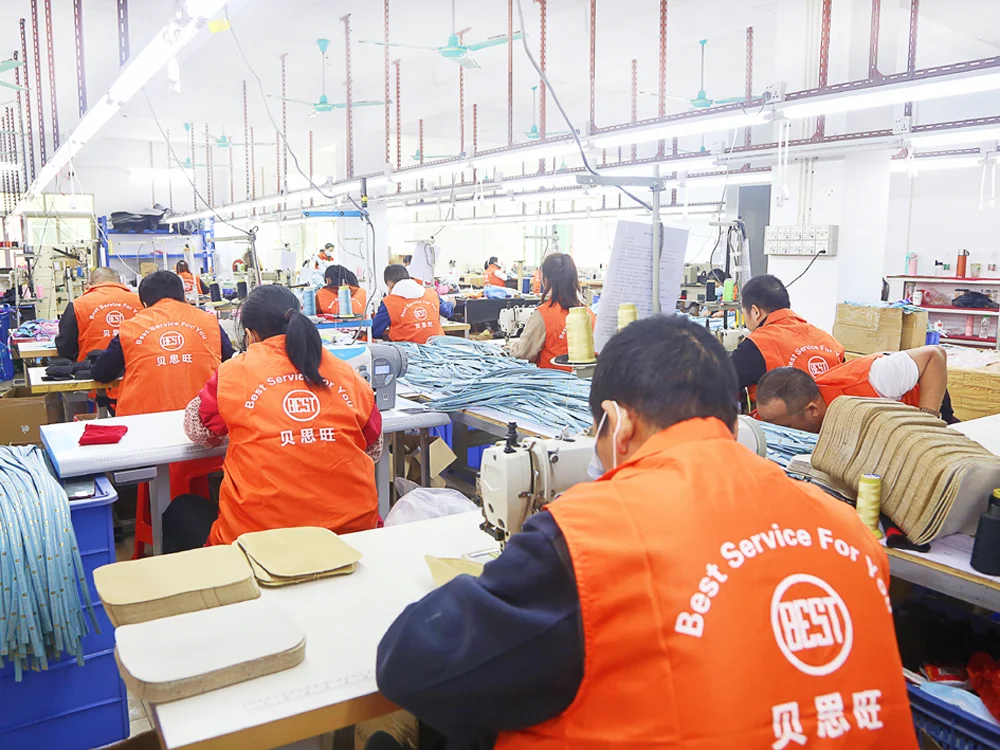 Dog harness manufacturing process